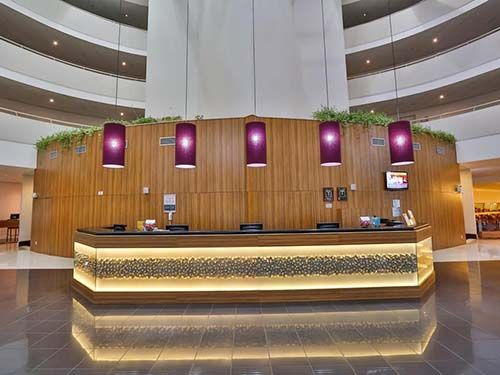 portaria do Quality Resort & Convention Center Itupeva