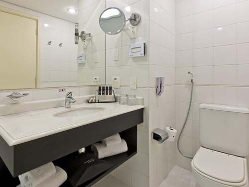 banheiro da Meliá Campinas
