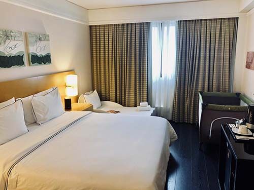 quarto da Meliá Campinas