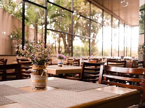 café da manhã do Hotel Nacional Inn Campinas