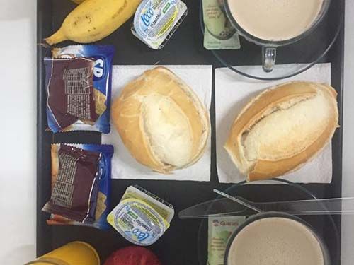 café da manhã do Hotel Taquaral