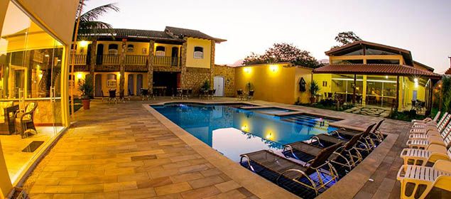 fachada da pousada eclipse