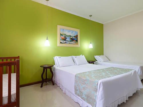 Quarto grande da pousada eclipse