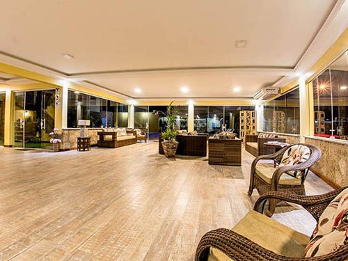 Sala da pousada eclipse