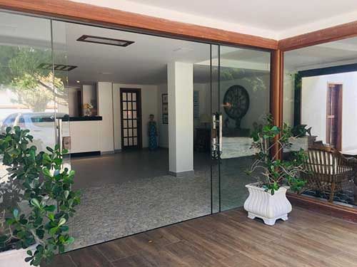 entrada da Pousada do Timoneiro