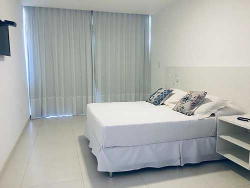 suíte da Pousada do Timoneiro