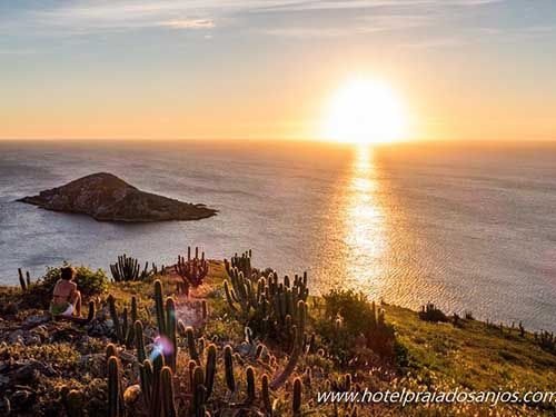 vista da Pousada Hotel Praia dos Anjos
