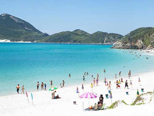 praia da Pousada Hotel Praia dos Anjos