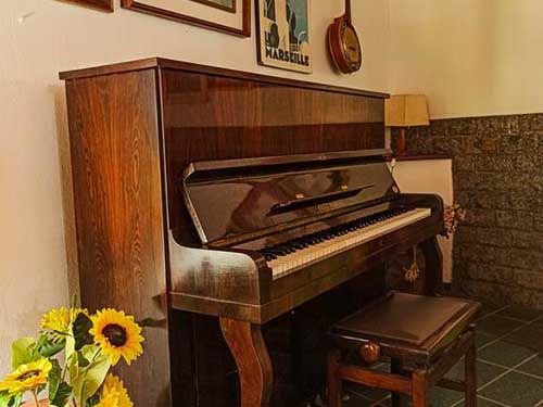 piano da Pousada Porto Praia