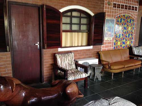 varanda da Pousada Porto Praia