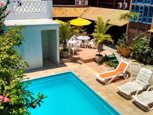 piscina da Pousada Porto Praia