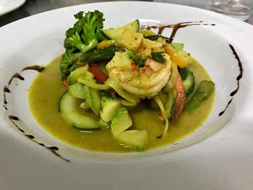 comida da Pousada Caminho do Sol