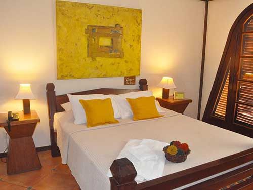 quarto da Pousada Caminho do Sol