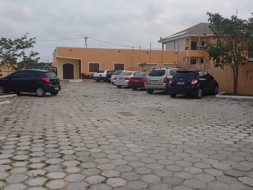 estacionamento do Villaggio dos Ventos