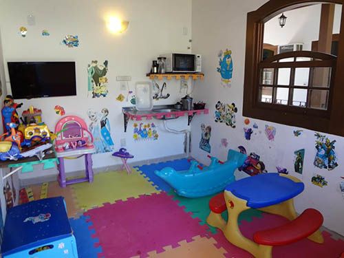 Brinquedos da pousada Doce Paraty