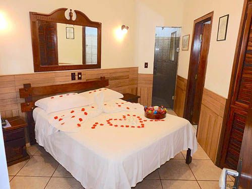 Cama no VELINN Hotel Santa Tereza