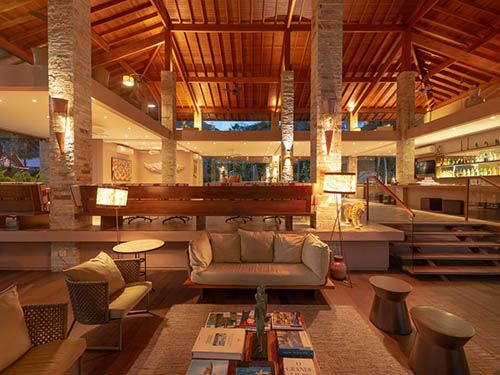 Interior do Hotel Real Villa Bella