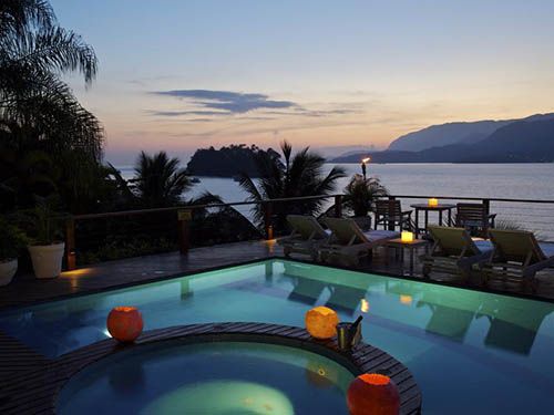 Piscina do Barra do Piuva Porto Hotel