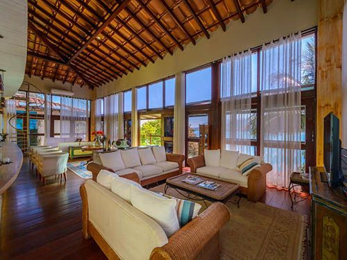 Sofás do Barra do Piuva Porto Hotel