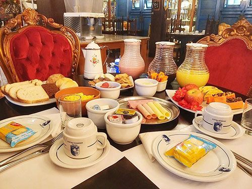 Café da manhã do Hotel Gramado Palace