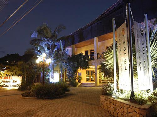 Fachada do Ilha Flat Hotel