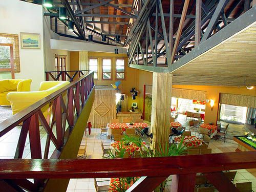 Recepção do Ilha Flat Hotel