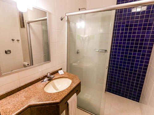 banheiro do Hotel Pires