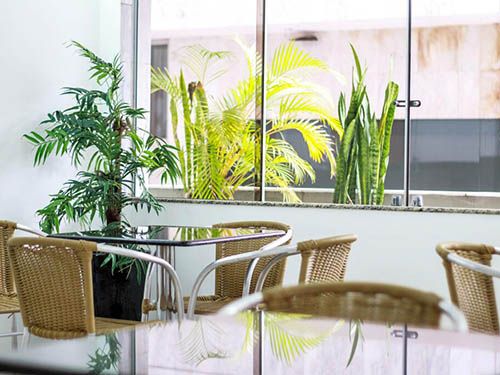 mesas e cadeiras do Hotel Pires