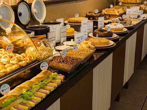 café da manhã da Barra Sul Hotel