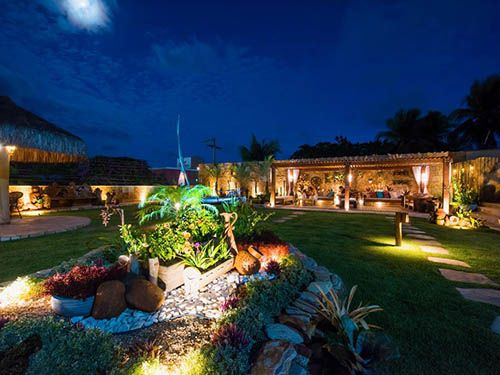 Área externa do Natal Dunnas