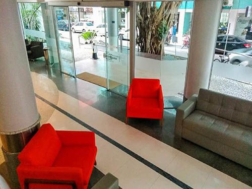 portaria do Centromar Hotel