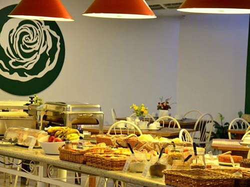 Restaurante do Tower Franca Hotel