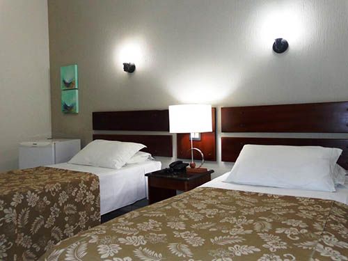 Cama do Morada Park Hotel