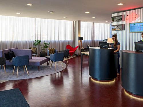 Recepção do Ibis Styles Franca