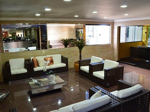 Sofás do JP Palace Hotel