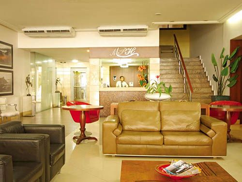 Recepção Malibu Palace Hotel