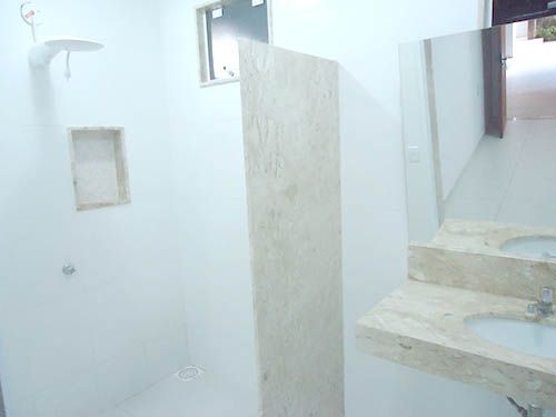 chuveiro da Pousada Vida Boa