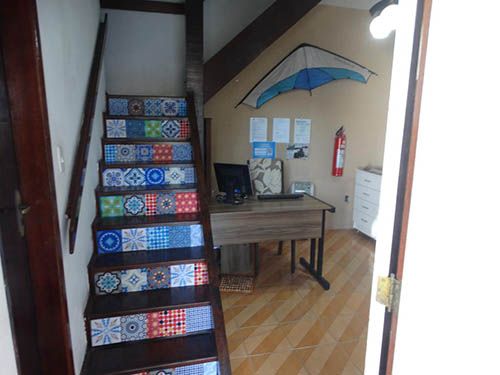 escada da Pousada do Nei