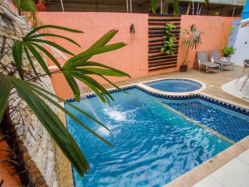 piscina da Pousada Brasil Nativo