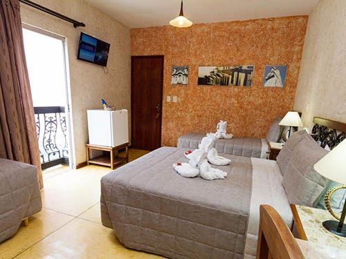 quarto da Pousada Brasil Nativo