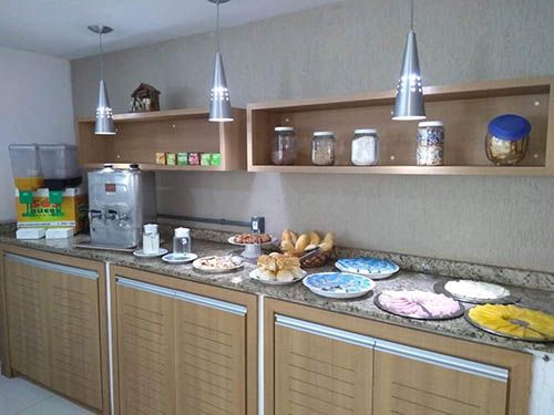café da manhã da Pousada Marissol