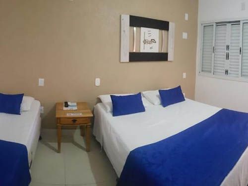 quarto da Pousada do Rio Turvo