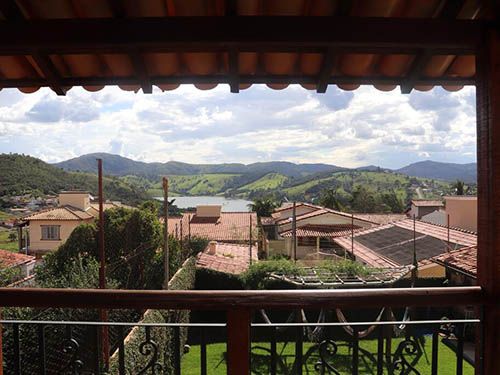 vista da Pousada Quintal da Lua