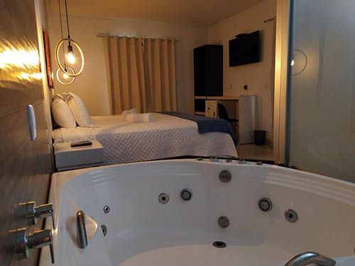 banheira da Pousada Quintal da Lua