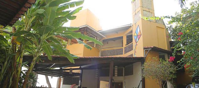 Fachada do hotel Morro do Careca