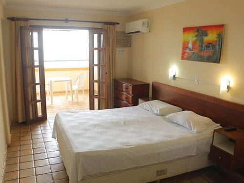 Quarto do hotel Morro do Careca