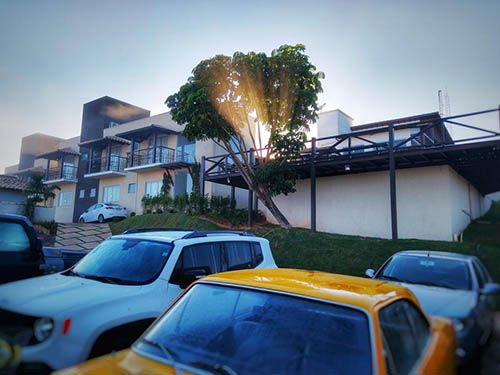 estacionamento da Pousada Buena Vista