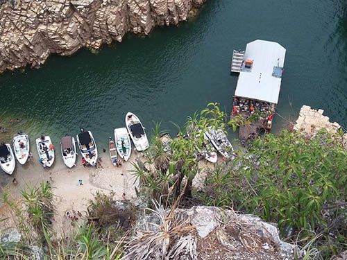 vista da Pousada Vale do Chapéu