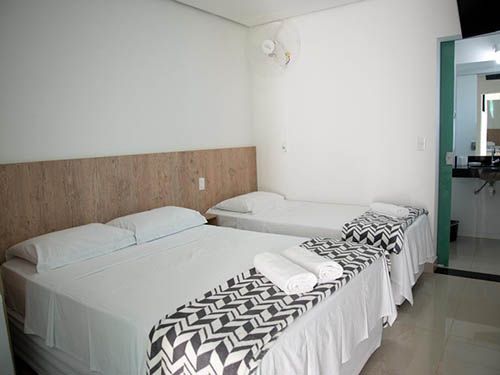 quarto da Pousada Kanto da Ilha Suites