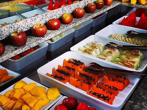 Frutas do Hotel Pousada Natural